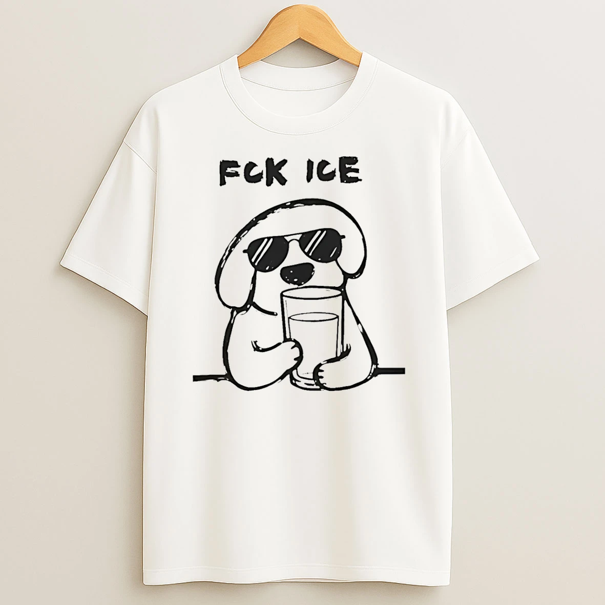 Anti Ice Dog T Shirt