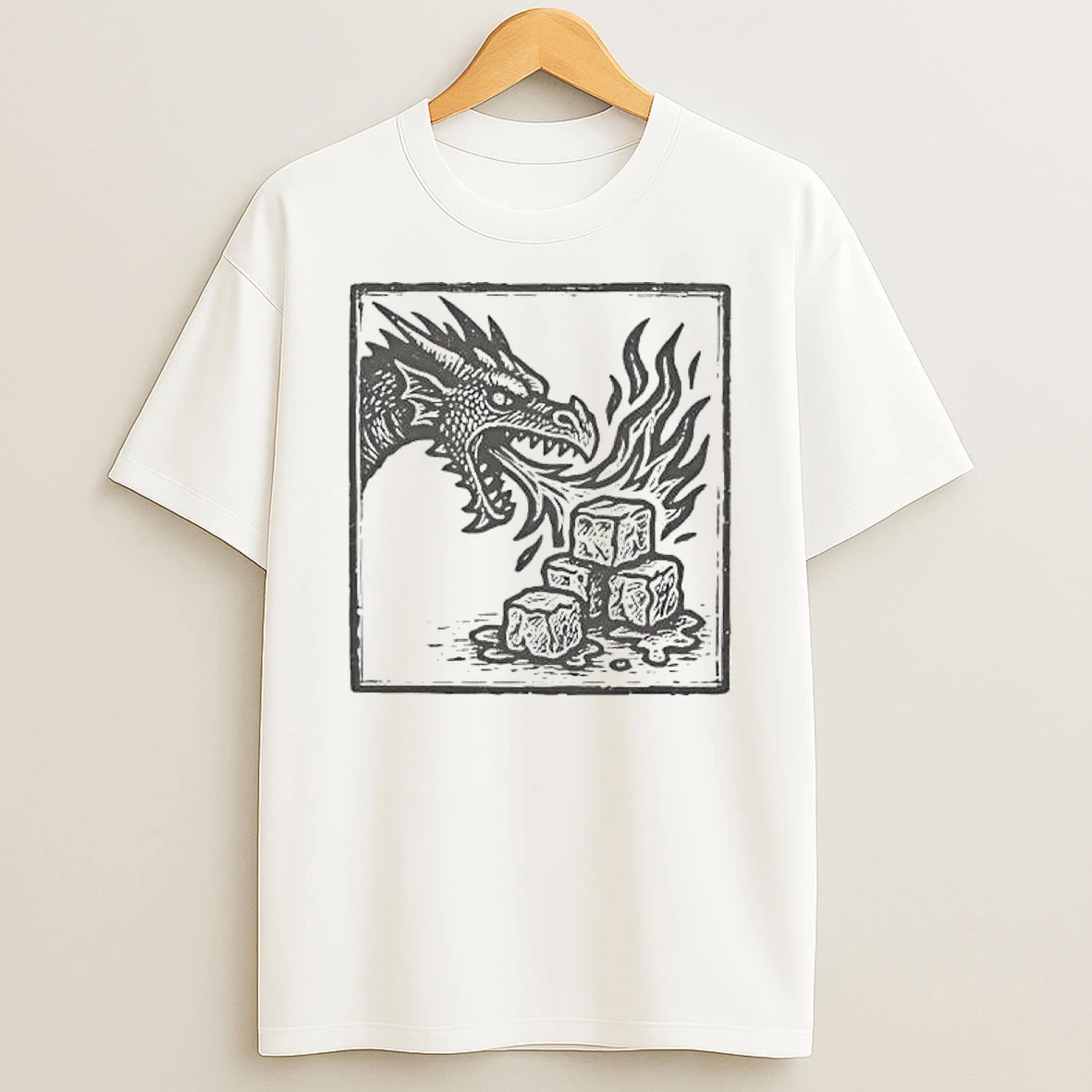 Anti Ice Dragon Fire T Shirt