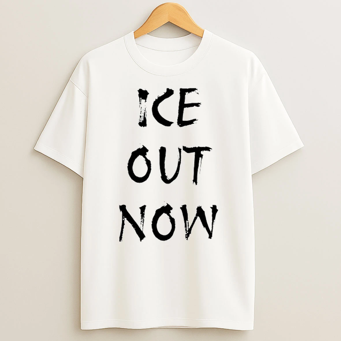 Anti Ice Political Ice Out Now T Shirt