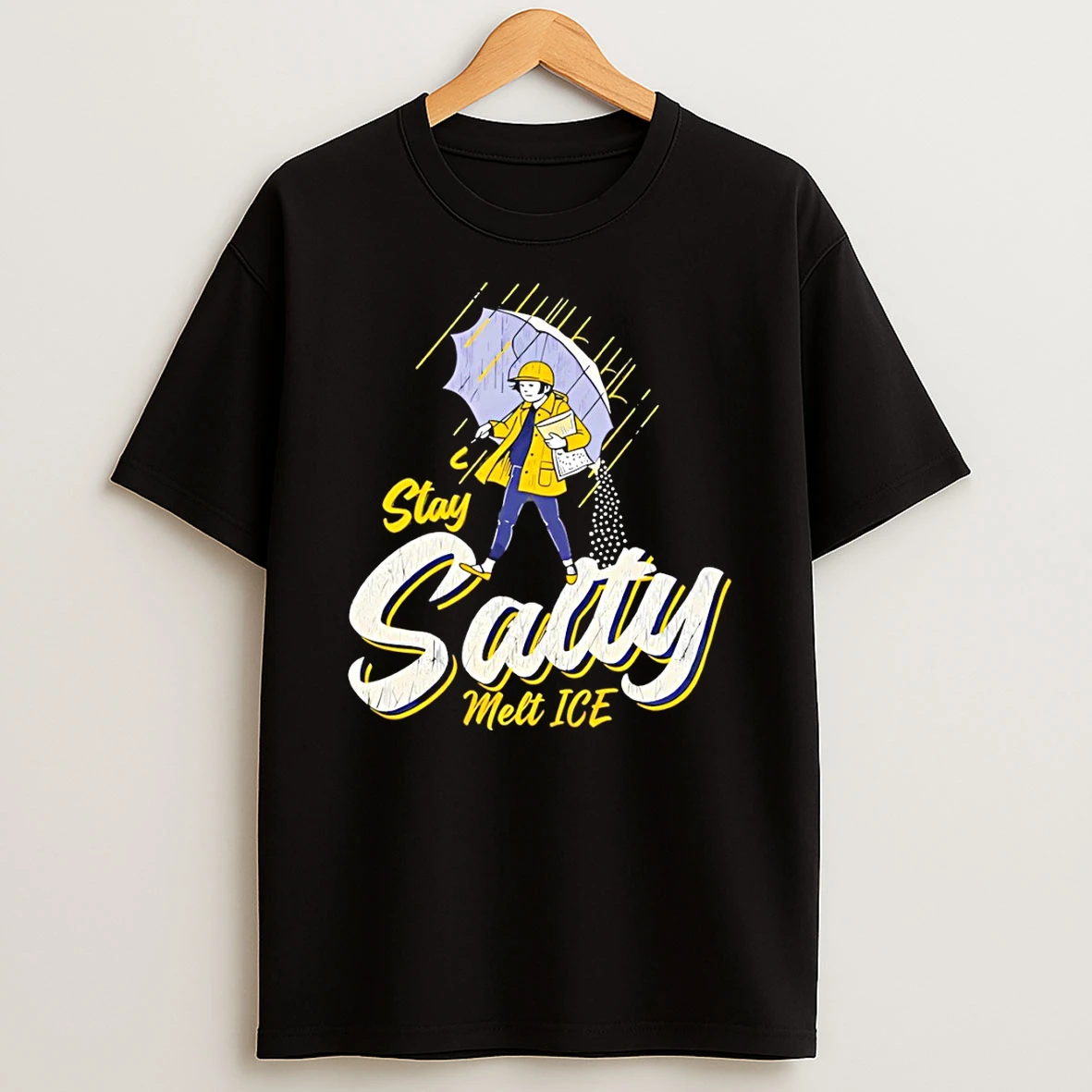 Anti Ice Stay Salty Melt Ice Protest T Shirt