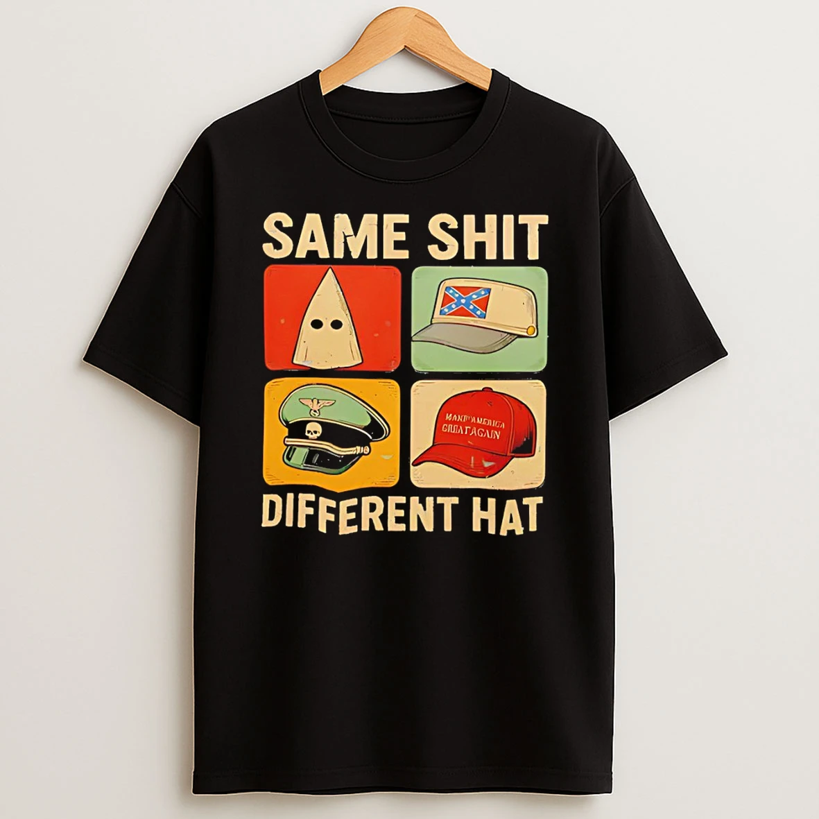 Anti Trump Political Same Shit Different Hat T Shirt
