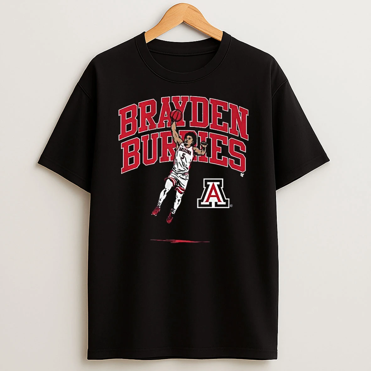 Arizona Basketball Air Brayden Burries T Shirt
