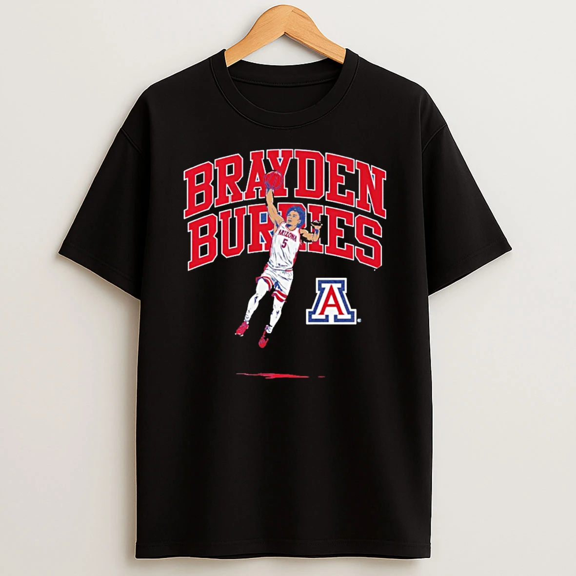 Arizona College Basketballs Brightest Stars Air Brayden Burries T Shirt