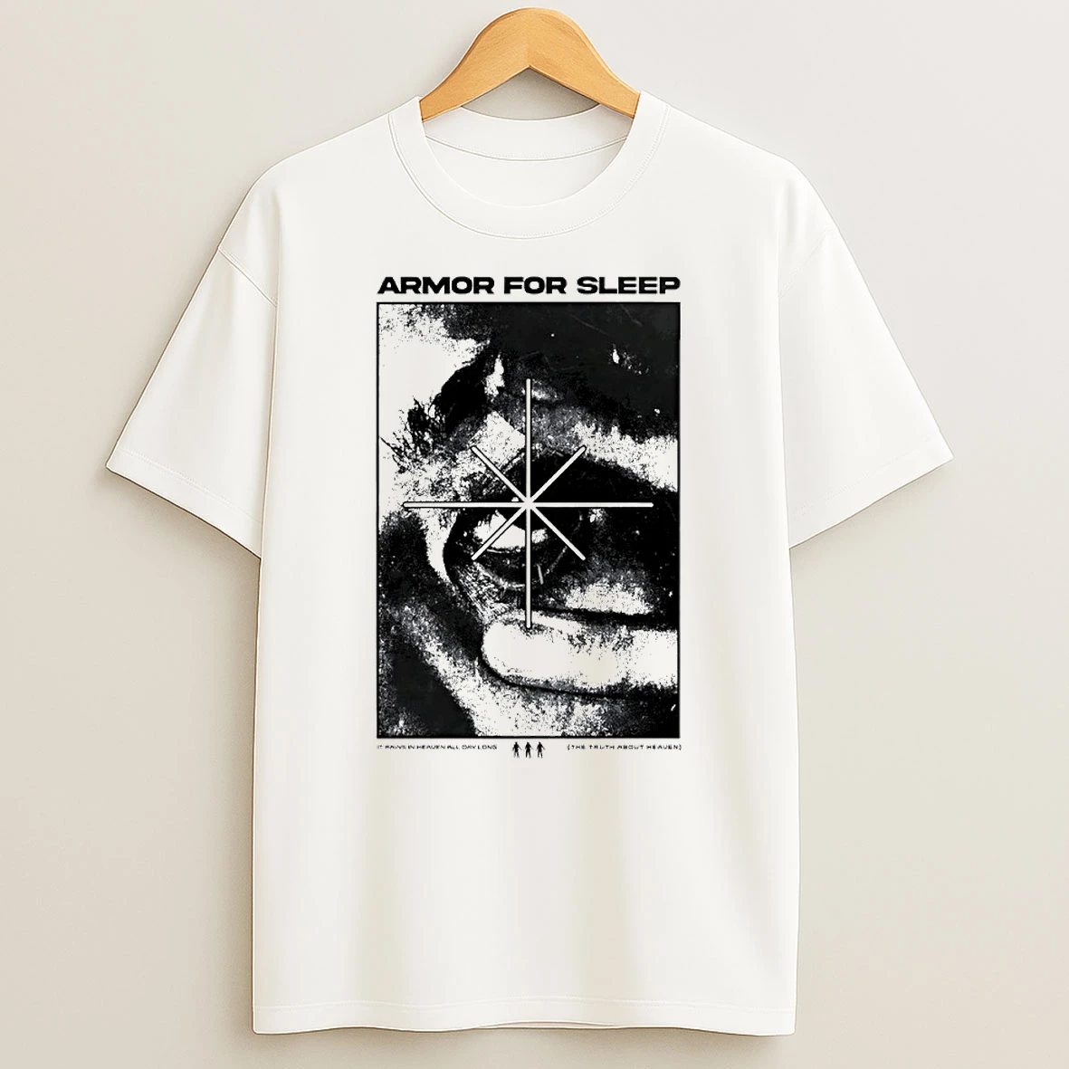 Armor For Sleep It Rains In Heaven All Day Long The Truth About Heaven Eyeball Circle T Shirt