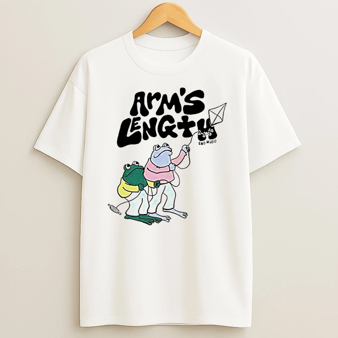 Arms Length Store Merch Frog And Toad Kite T Shirt