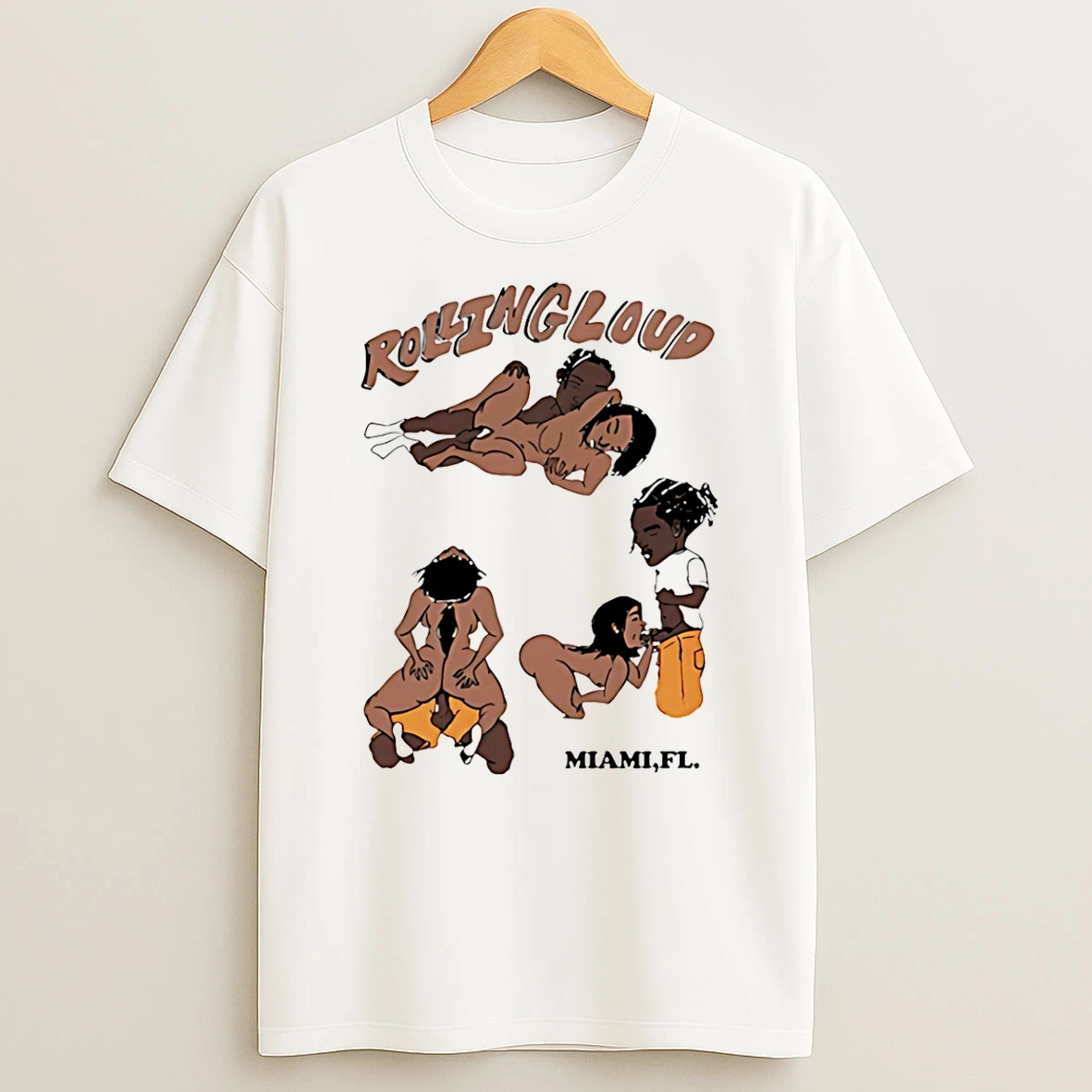 Asap Rocky Rolling Loud Miami Fl T Shirt