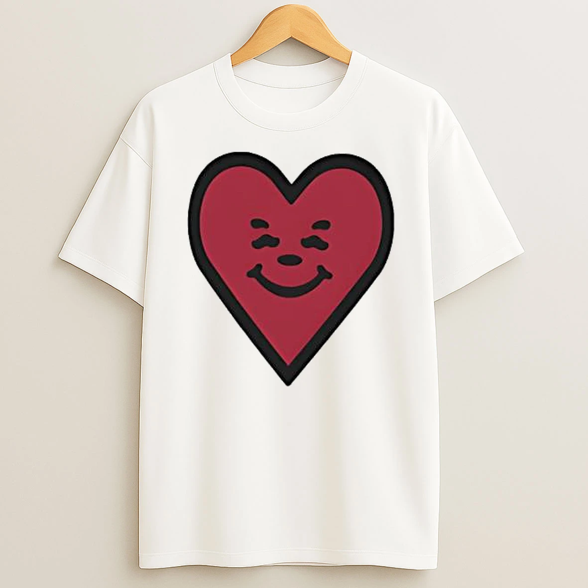 Asspizza Happy Heart T Shirt