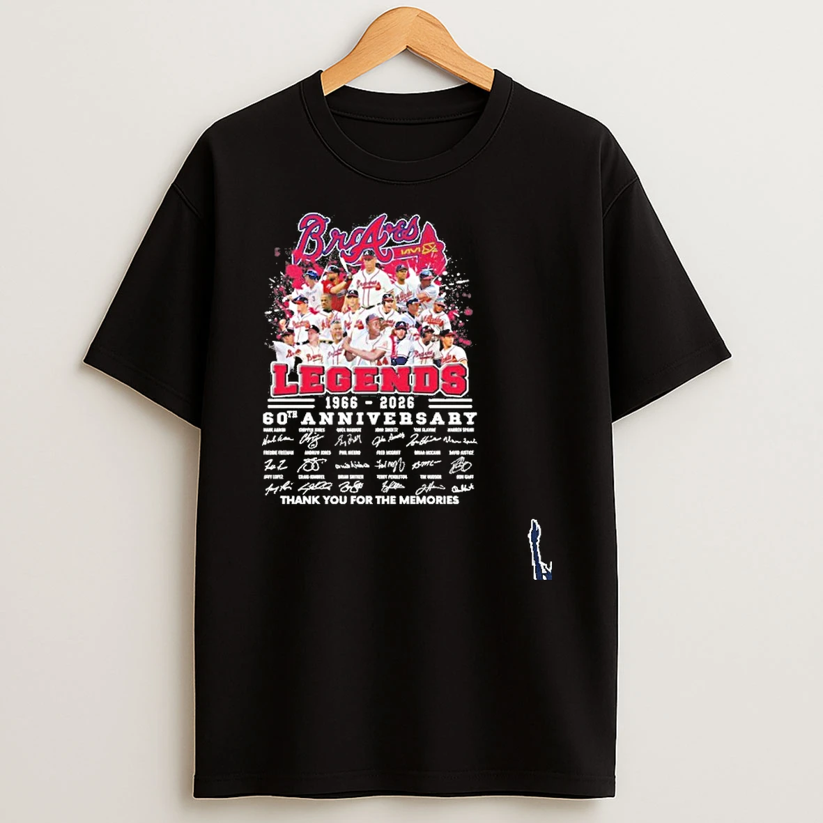 Atlanta Braves Legends Team 125th Anniversary 1901 2026 T Shirt