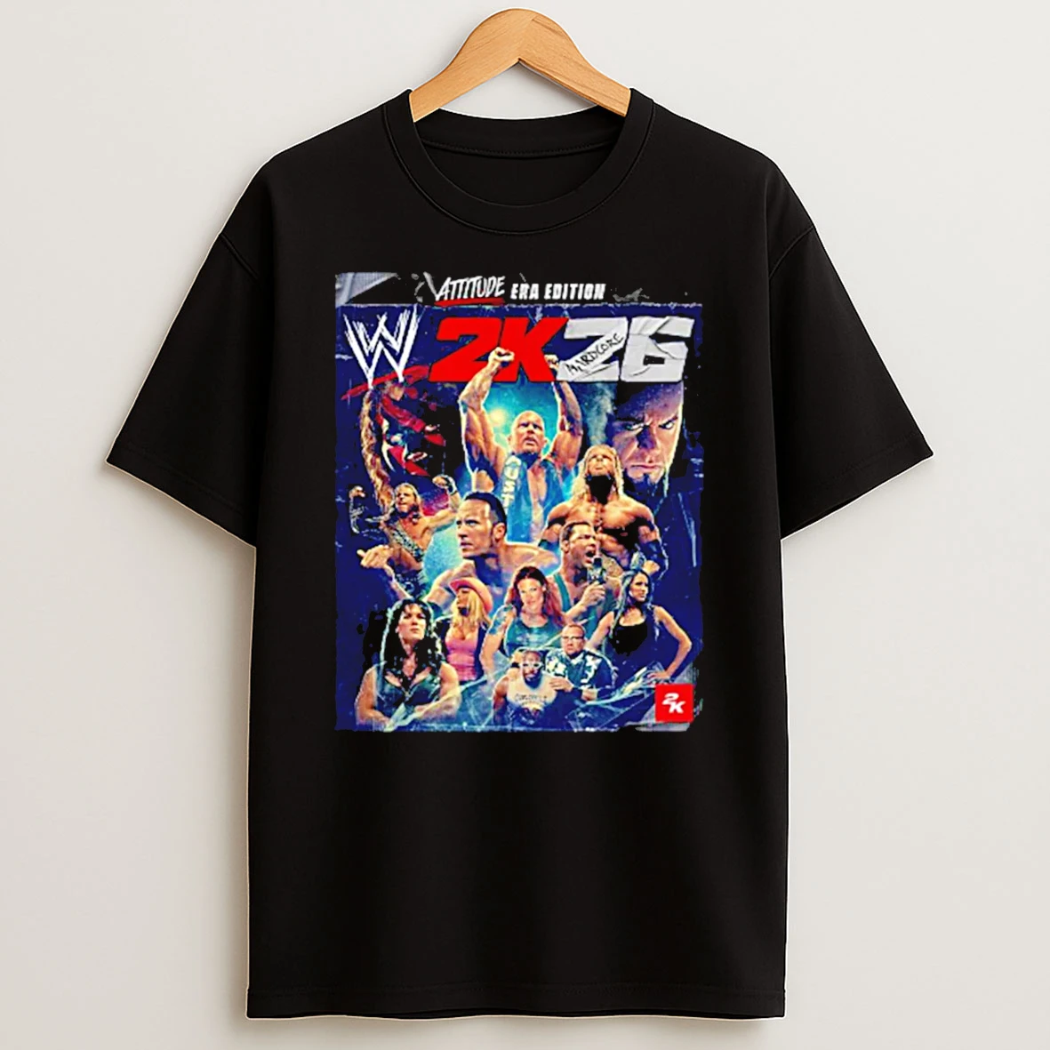 Attitude Is Everything Wwe Hardcore 2026 T Shirt