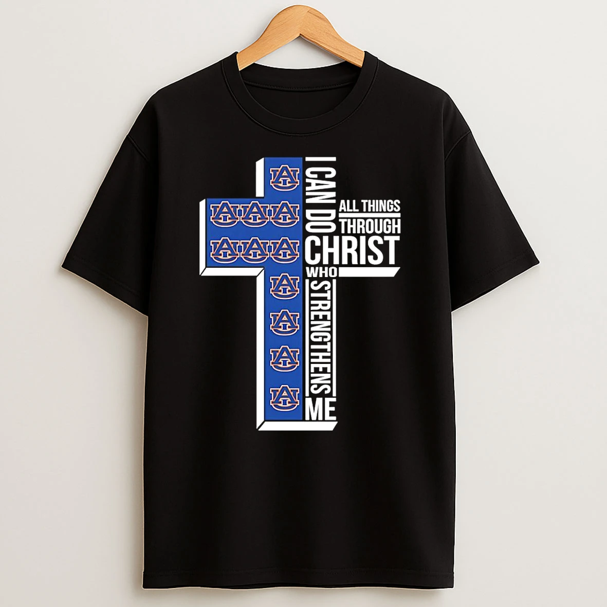 Auburn Womens Basketball I Can All Things Do Through Christ Who Strengthens Me T Shirt