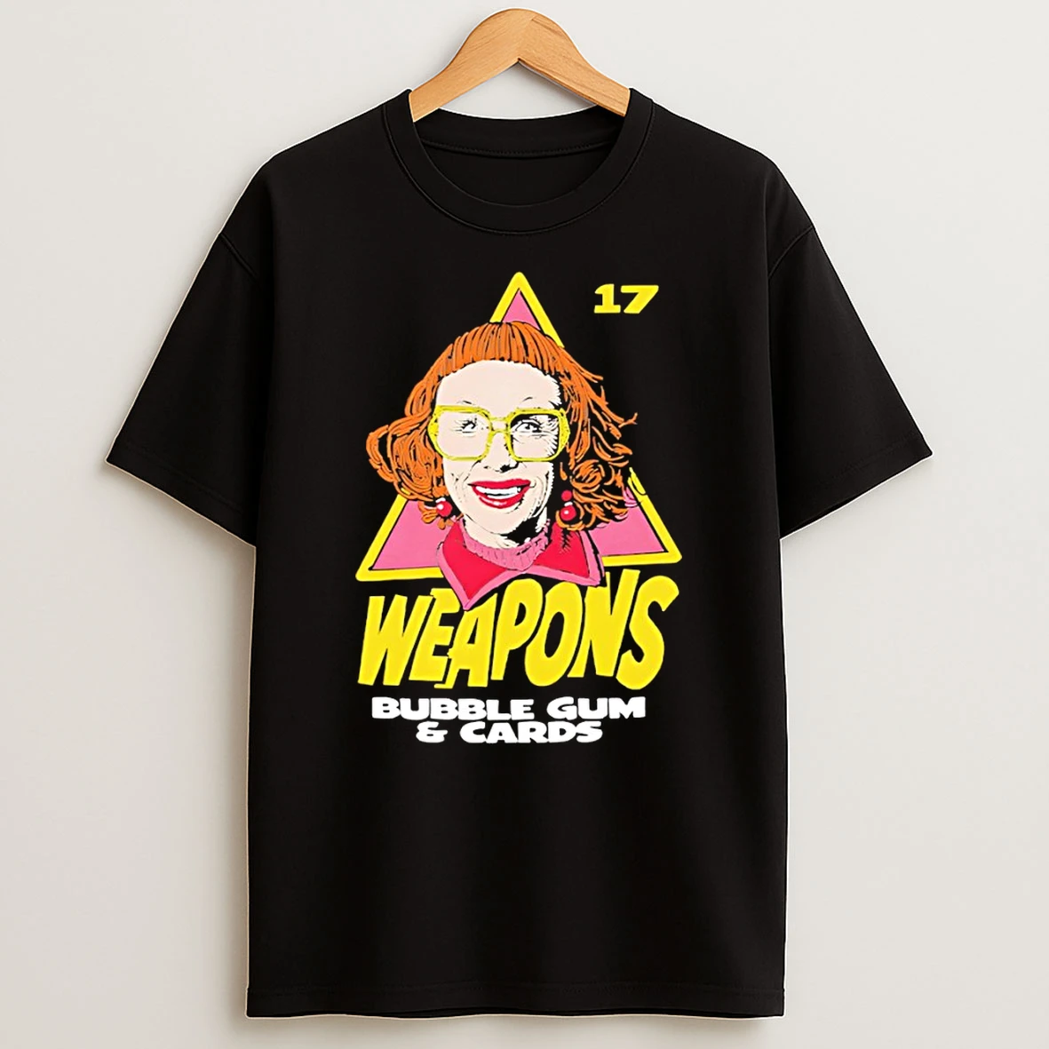 Aunt Gladys Weapons Bubble Gum And Cards T Shirt