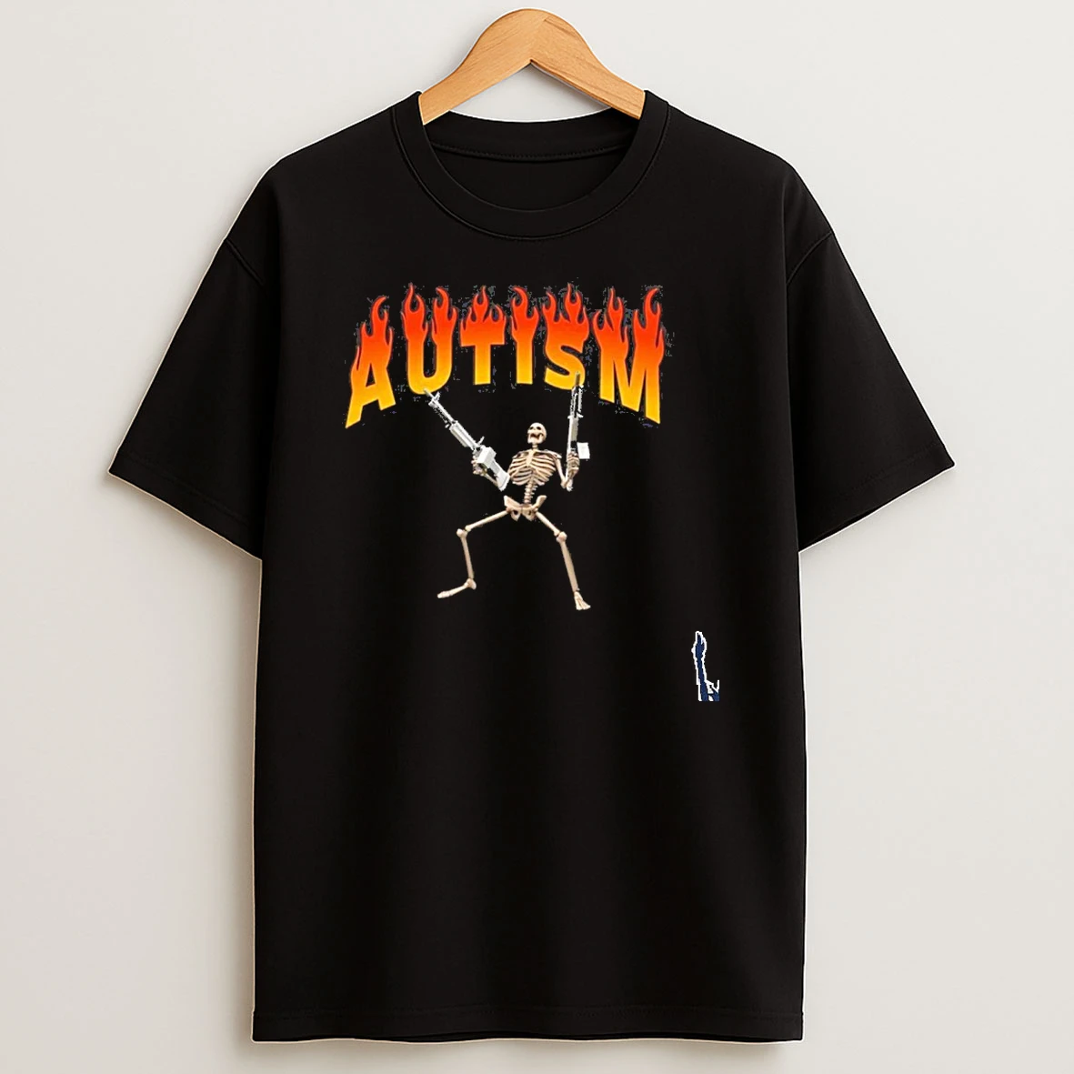 Autism Skeleton T Shirt