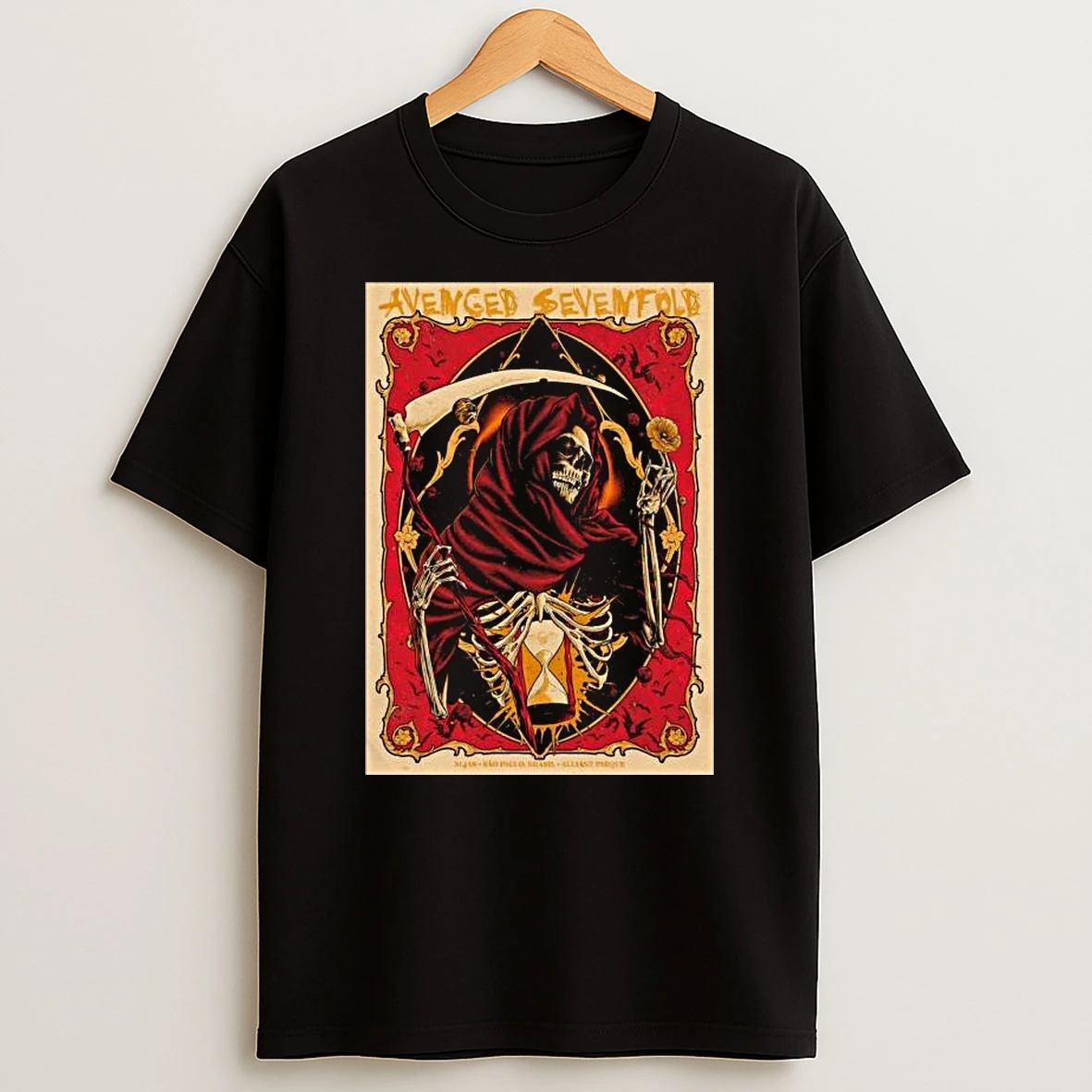 Avenged Sevenfold Sao Paulo Brazil On Jan 31 2026 Event T Shirt