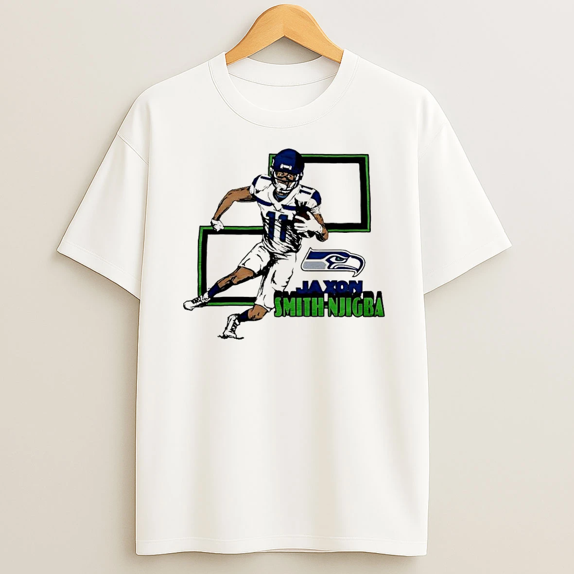 Awesome Seattle Seahawks Jaxon Smith Njigba Classic Player T Shirt