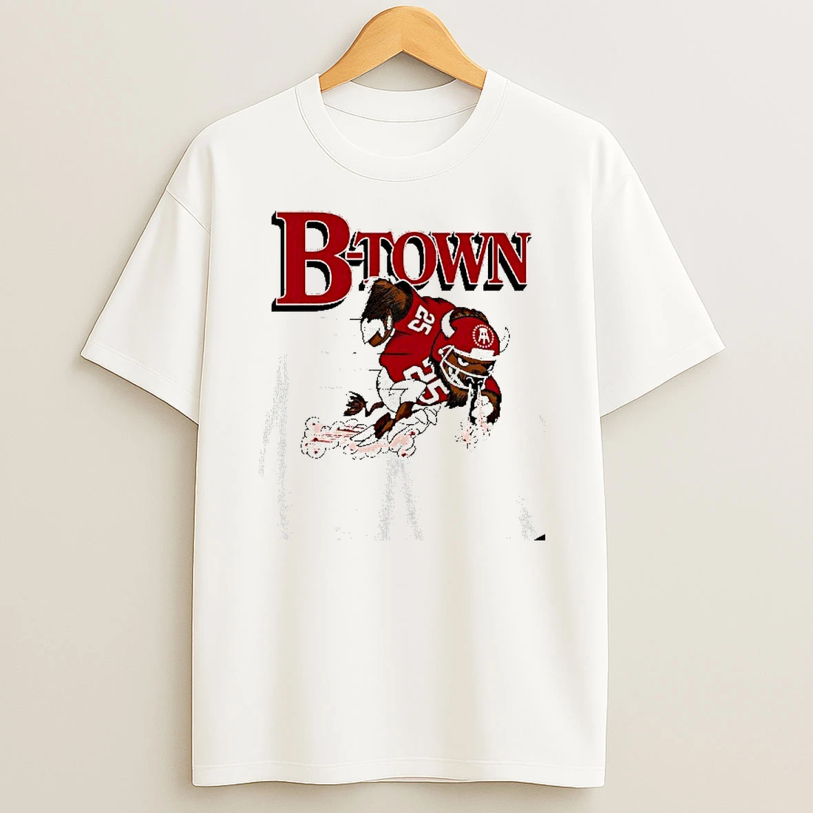 B Town Indiana Hoosiers 2025 National Champions Bison Running T Shirt