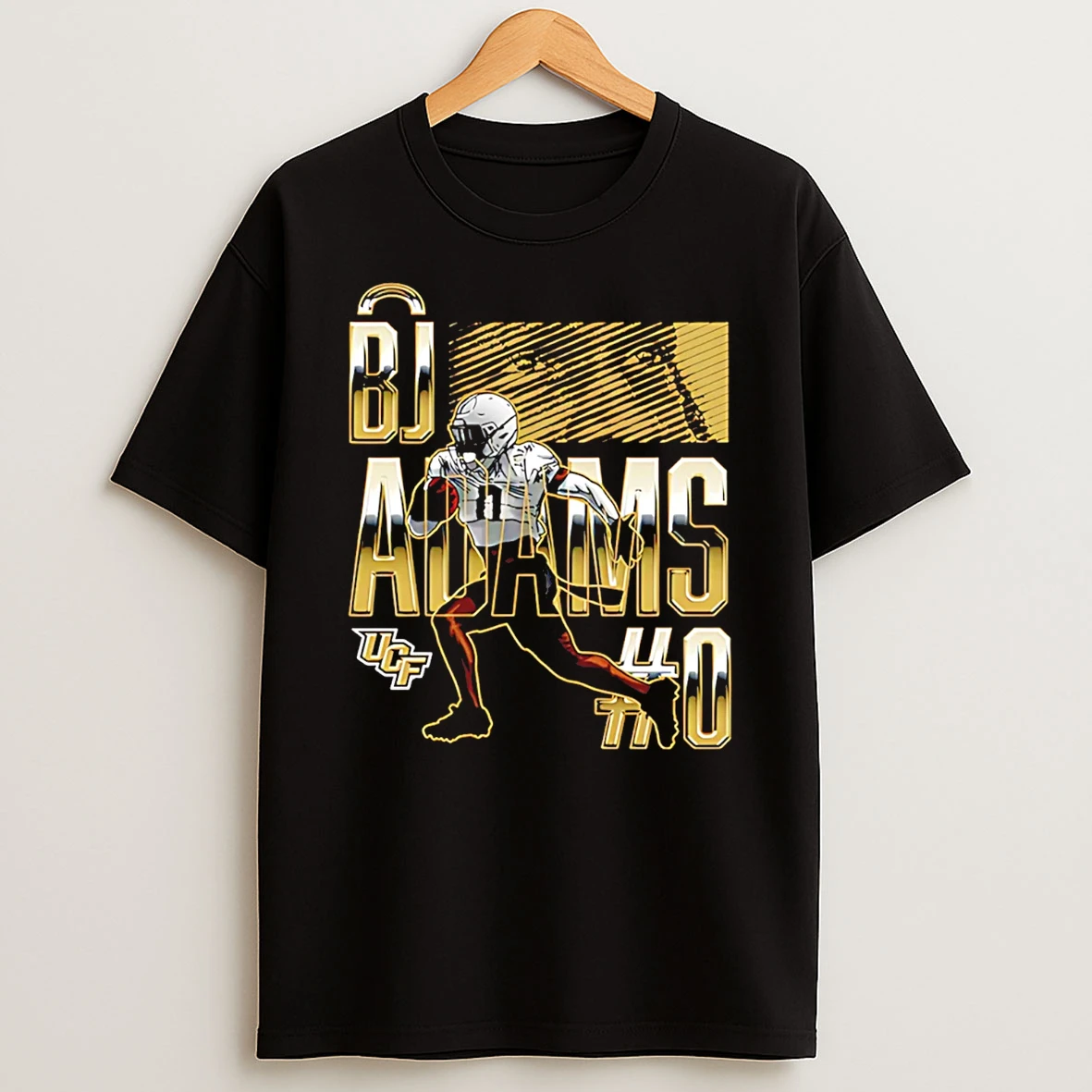 Bj Adams Central Florida Football Ncaa Caricature T Shirt
