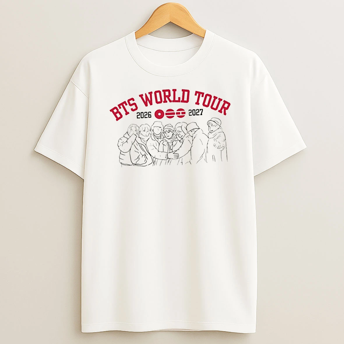 Bts World Tour Design Inspired T Shirt