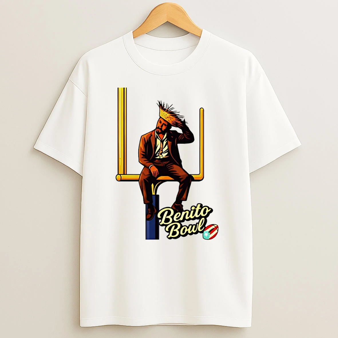 Bad Bunny Benito Bowl Super Bowl Halftime Show 2026 Nfl T Shirt