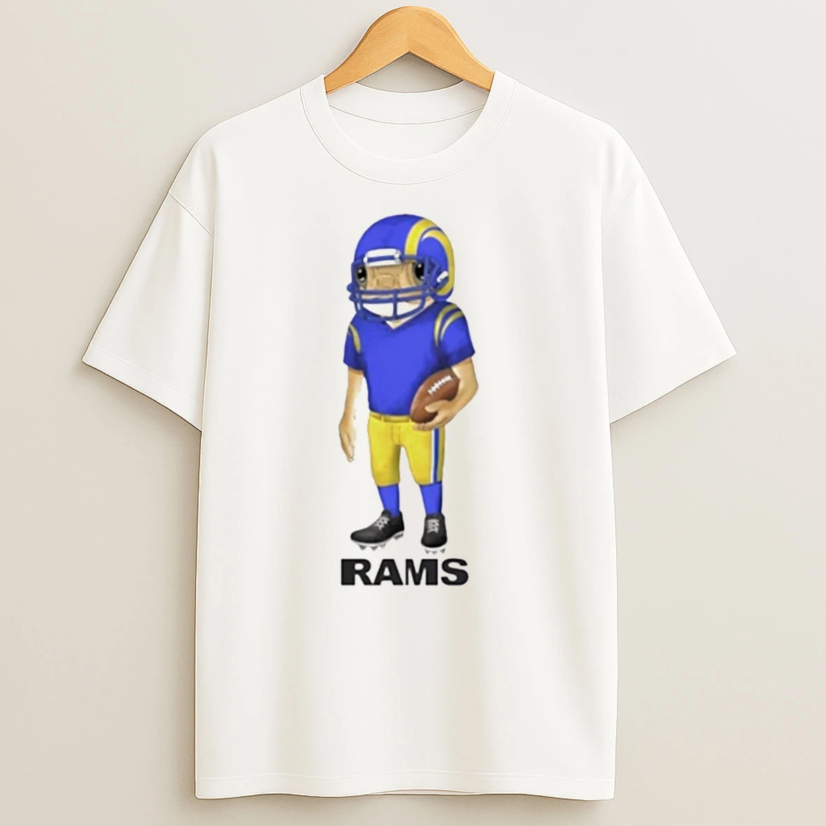 Bad Bunny Los Angeles Rams Concho T Shirt