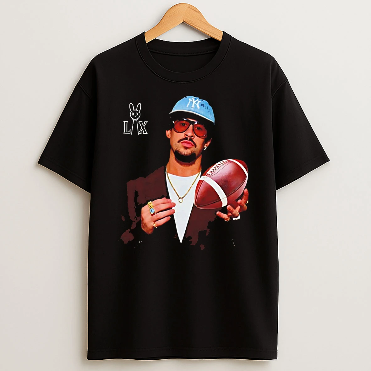 Bad Bunny Super Bowl Halftime Show Lix Vintage T Shirt