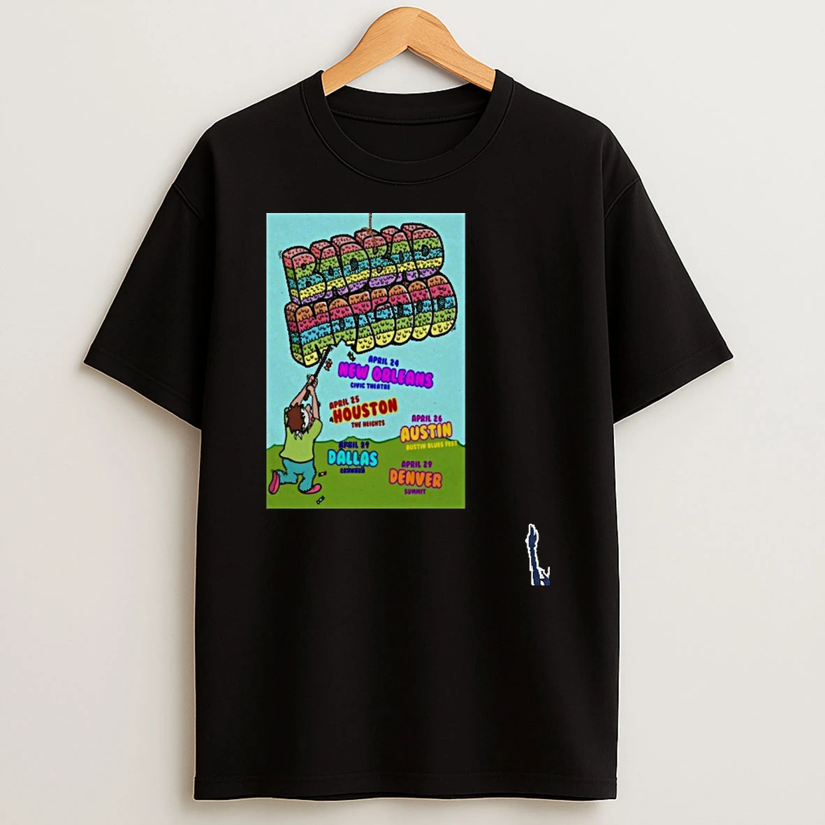 Badbadnotgood Tour April 2026 T Shirt
