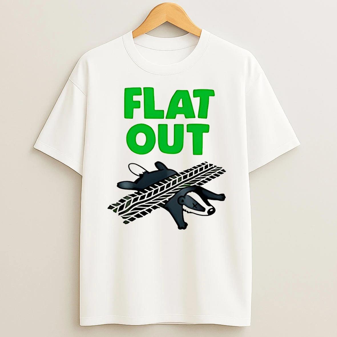 Badger Flat Out T Shirt