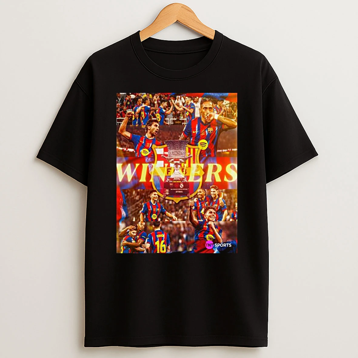 Barcelona Are The Supercopa De Espana Winners 2026 T Shirt