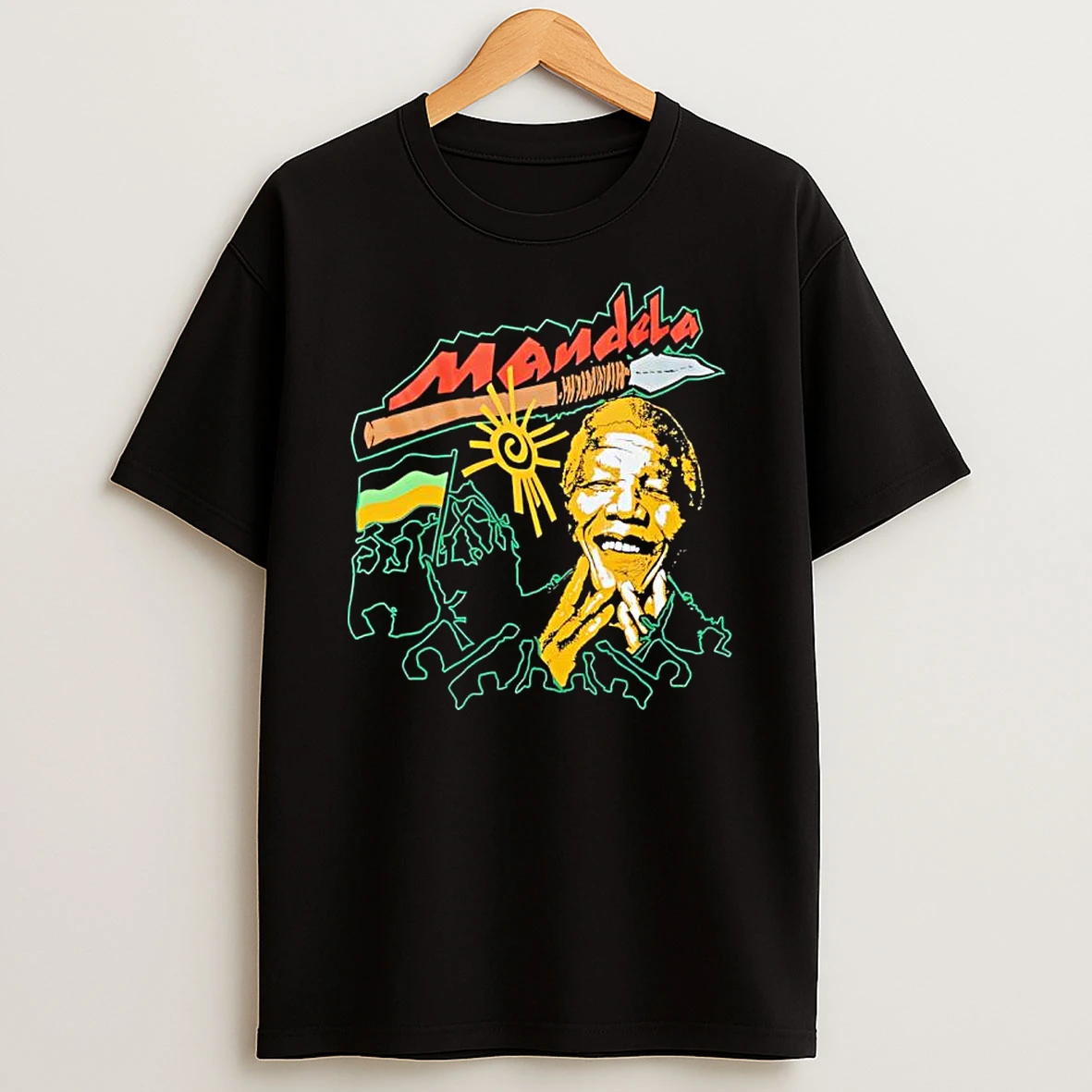 Barriers Nelson Mandela T Shirt