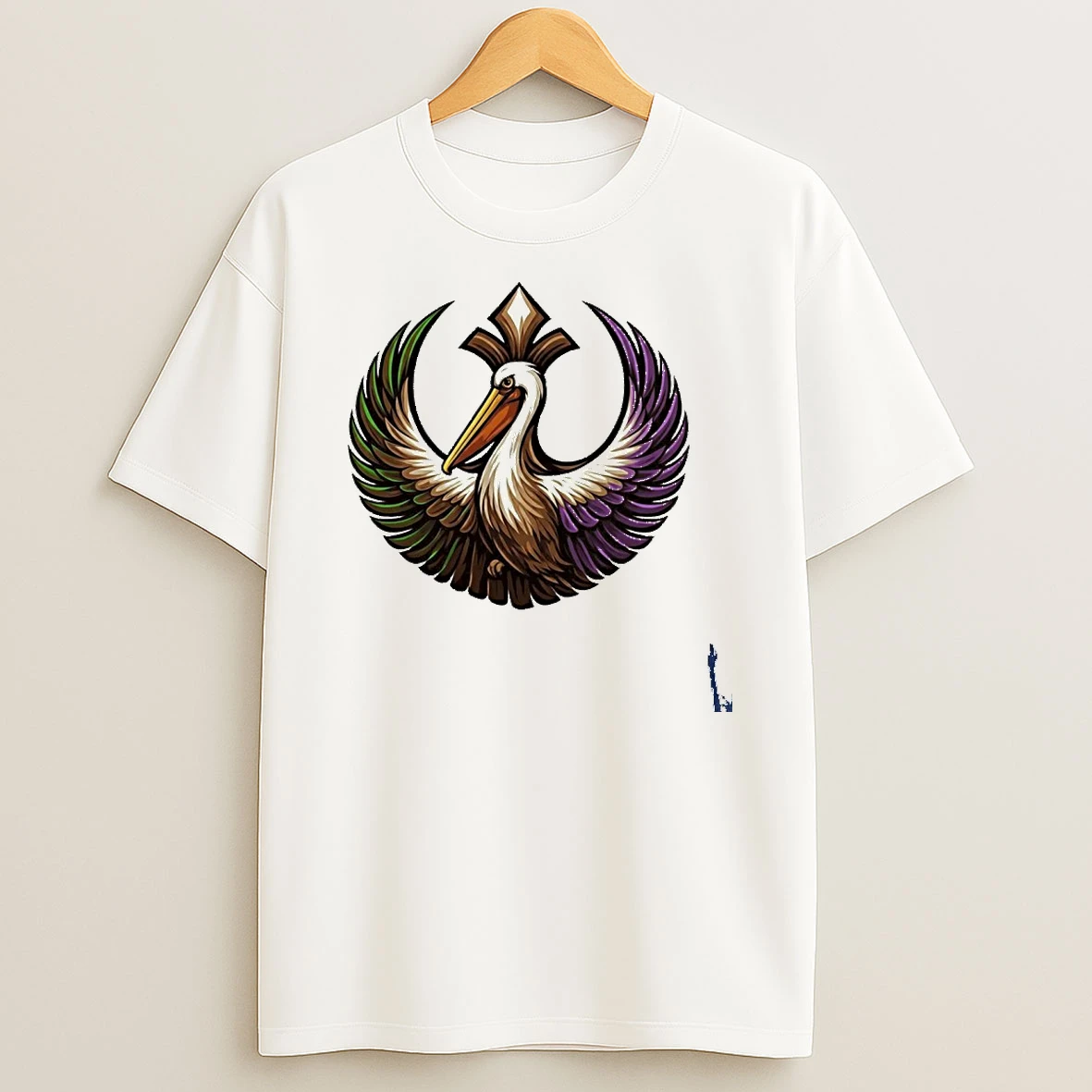 Baton Rouge Rebel Loon Alliance Logo T Shirt