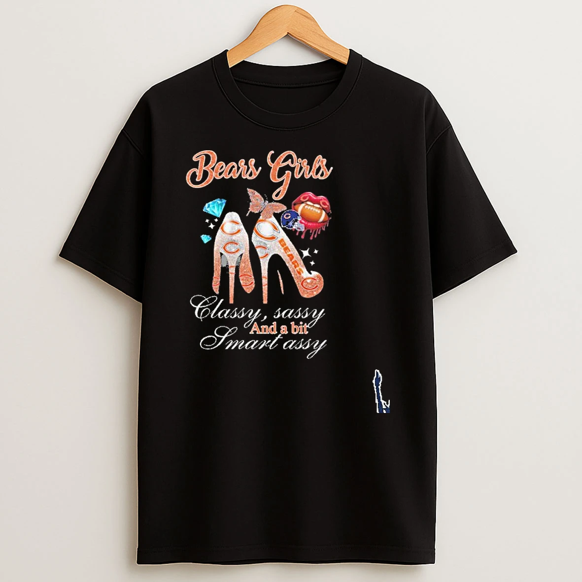 Bears Girls High Heels Classy Sassy And A Bit Smart Assy Lip T Shirt