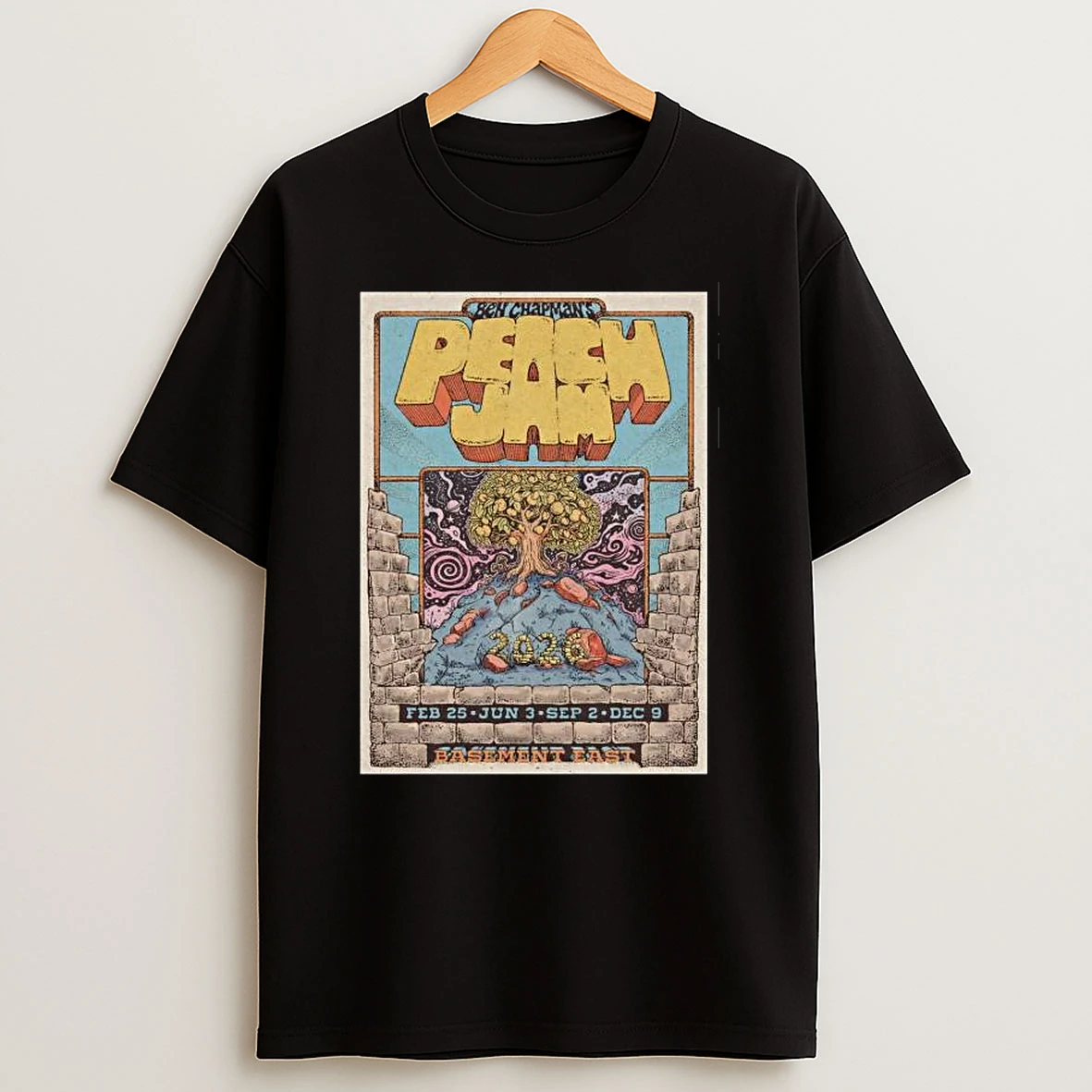 Ben Chapmans Peach Jam 2026 Shows T Shirt