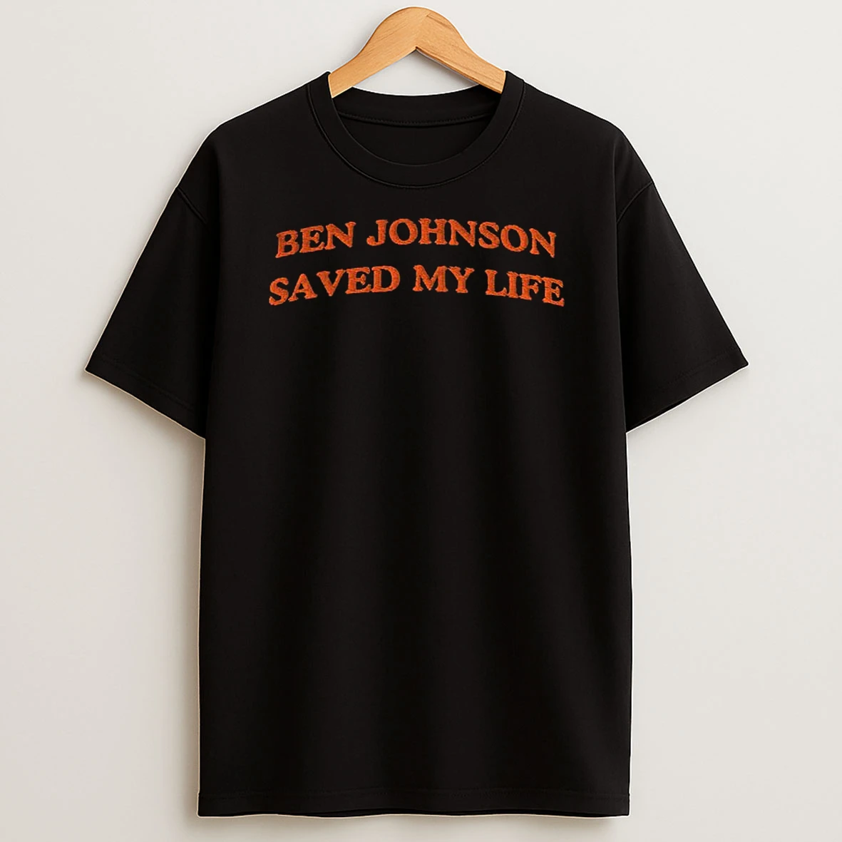 Ben Johnson Saved My Life Chicago Bears Football Da Bears T Shirt