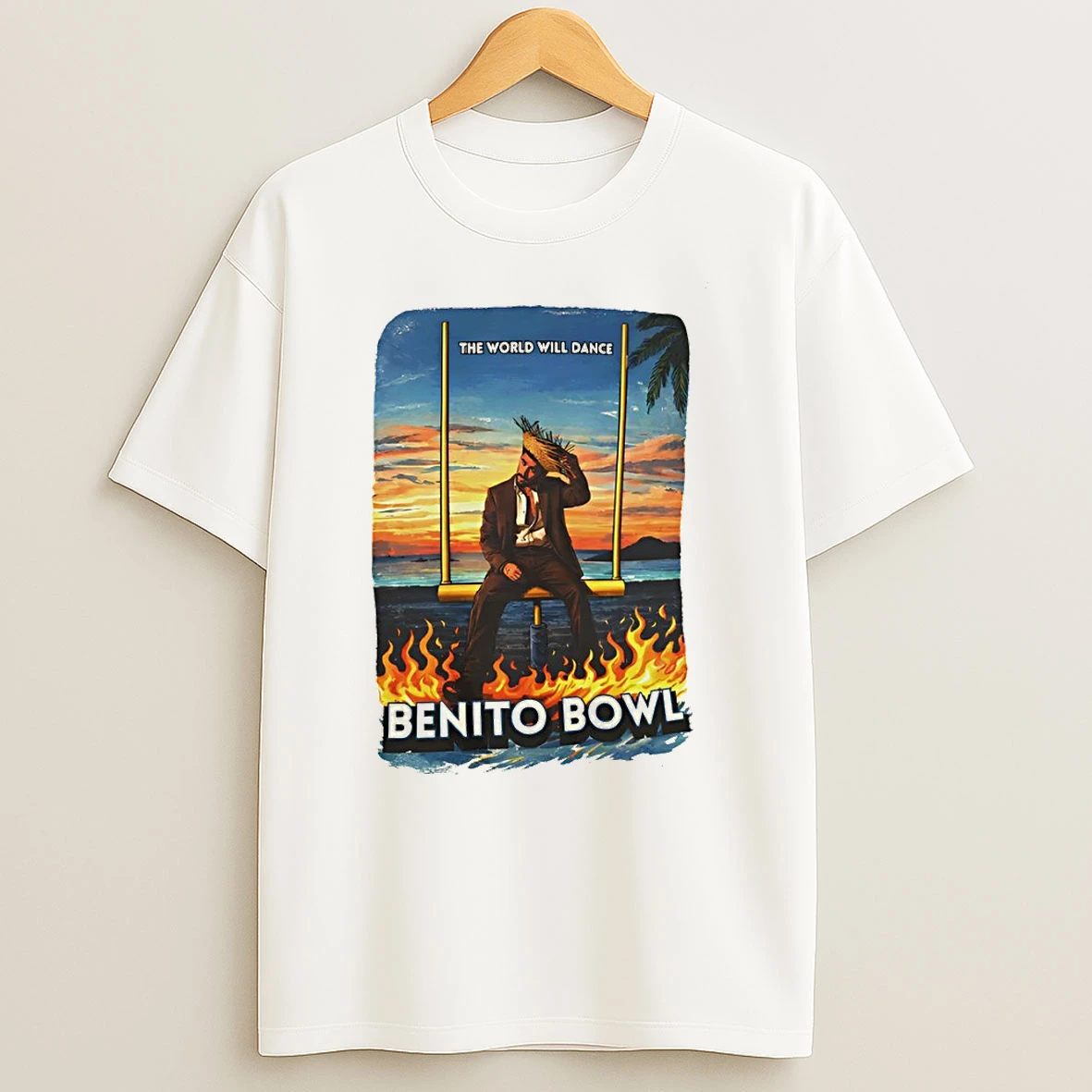 Benito Bowl 2026 Puerto Rico Graphic The World Will Dance T Shirt