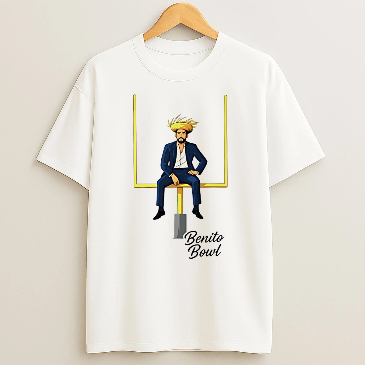 Benito Bowl Bad Bunny Super Bowl Halftime Show Game Day Football T Shirt