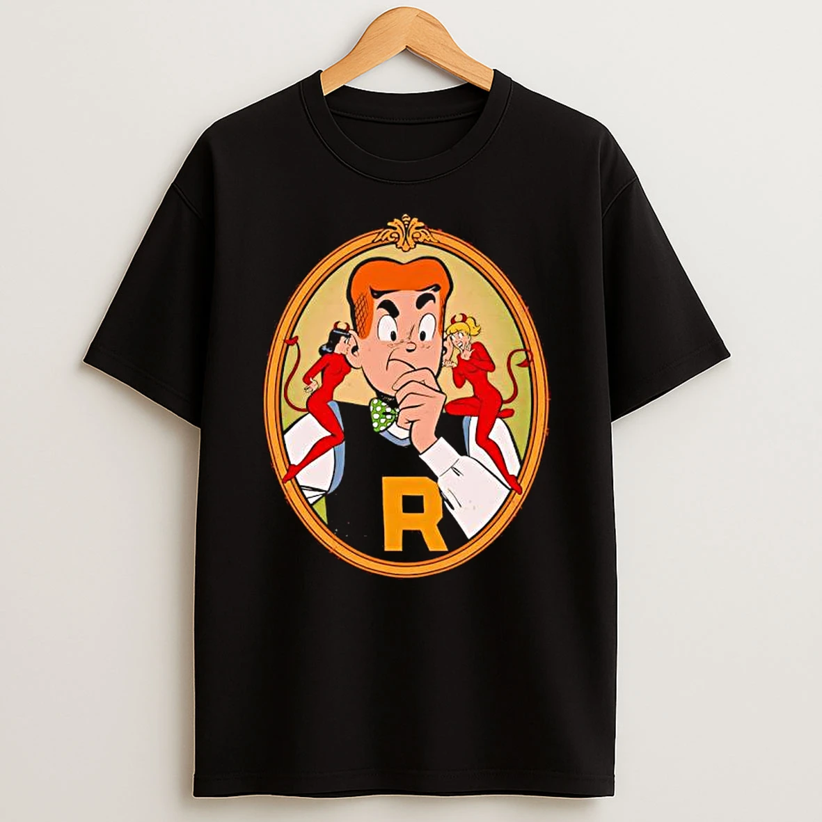 Betty And Veronica Devil Graphic T Shirt