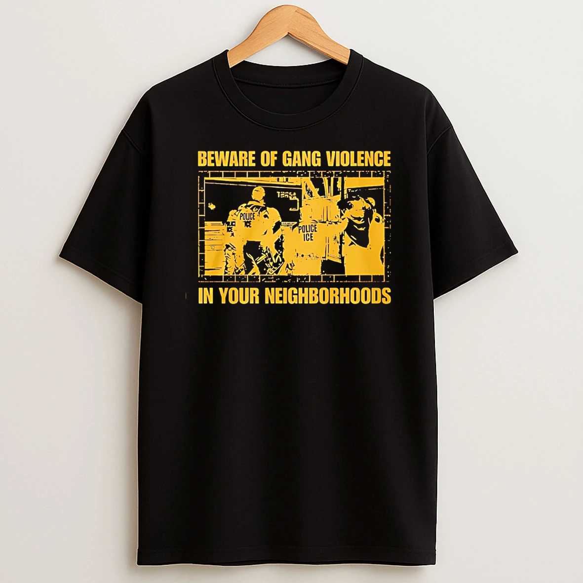 Beware Of Gang Violence In Your Neighborhoods T Shirt