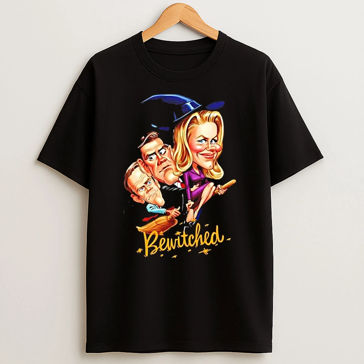 Bewitched 60s Caricature Vintage T Shirt