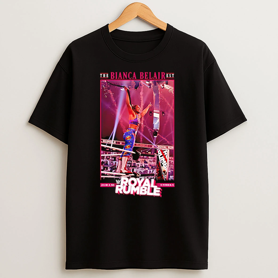 Bianca Belair Royal Rumble 2021 T Shirt