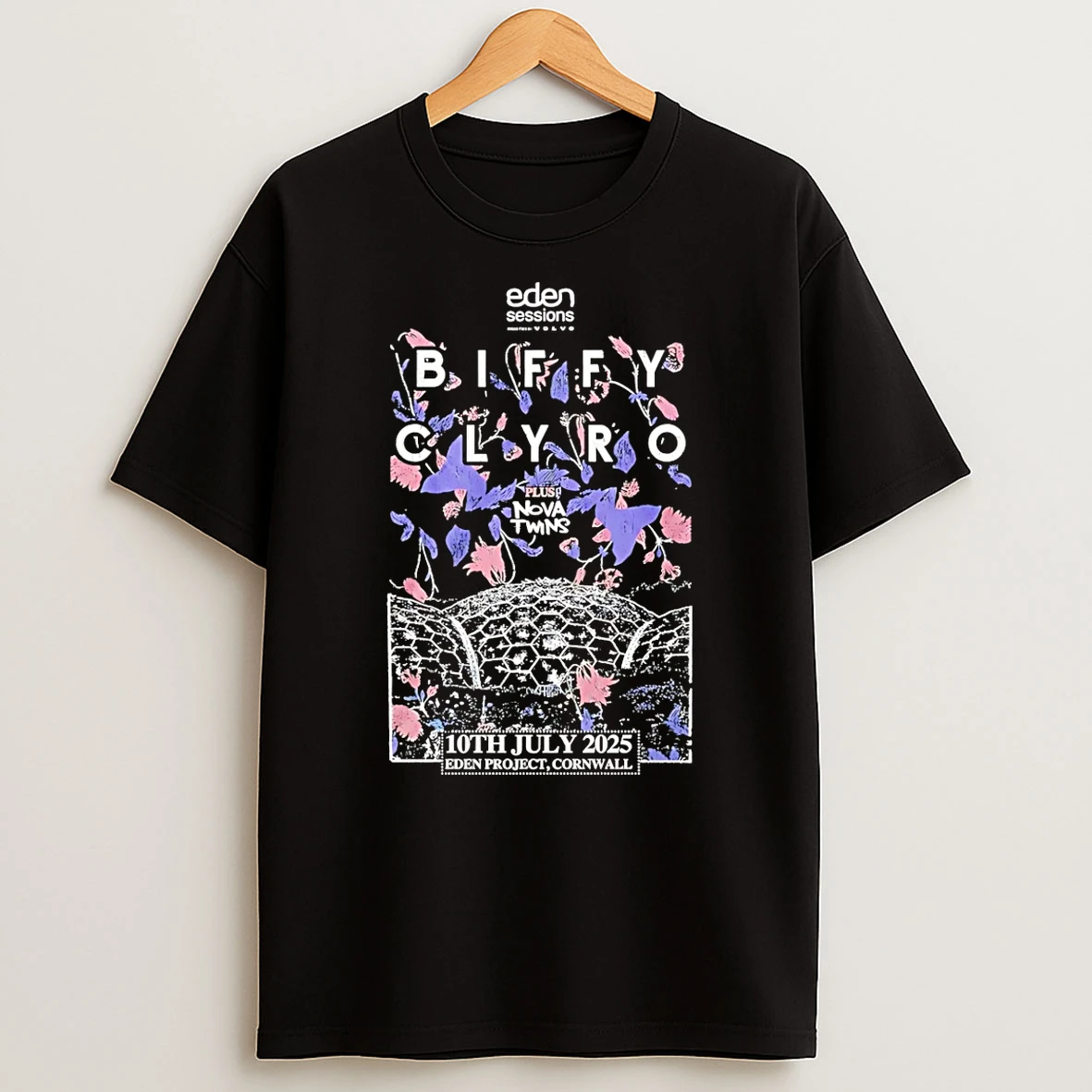Biffy Clyro Eden Project Cornwall 10th July 2025 T Shirt