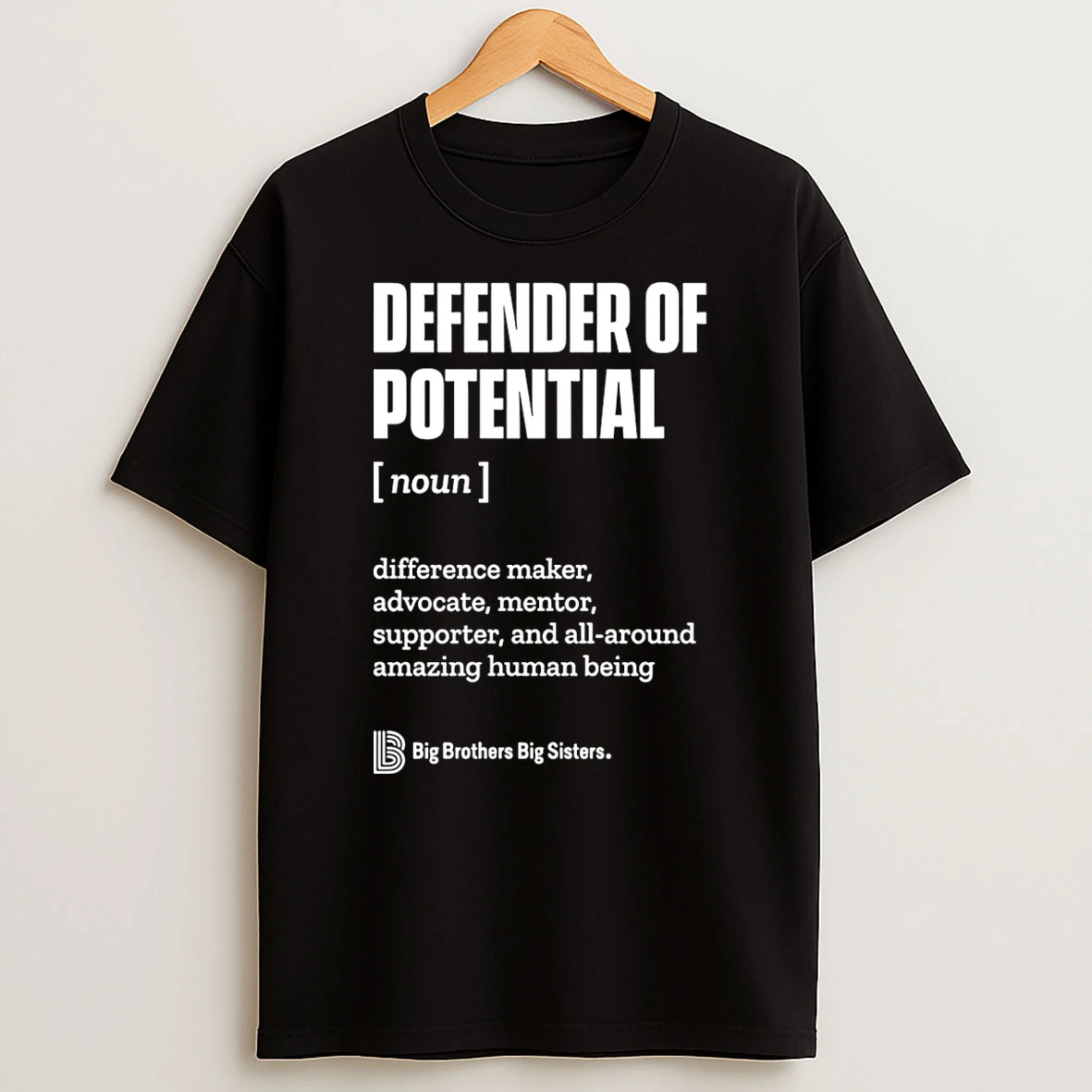 Big Brothers Big Sisters Defender Of Potential T Shirt