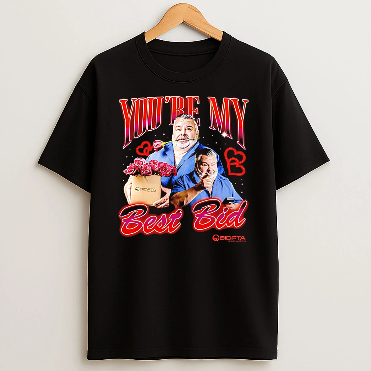 Big Ed Youre My Best Bid Bidfta Graphic T Shirt