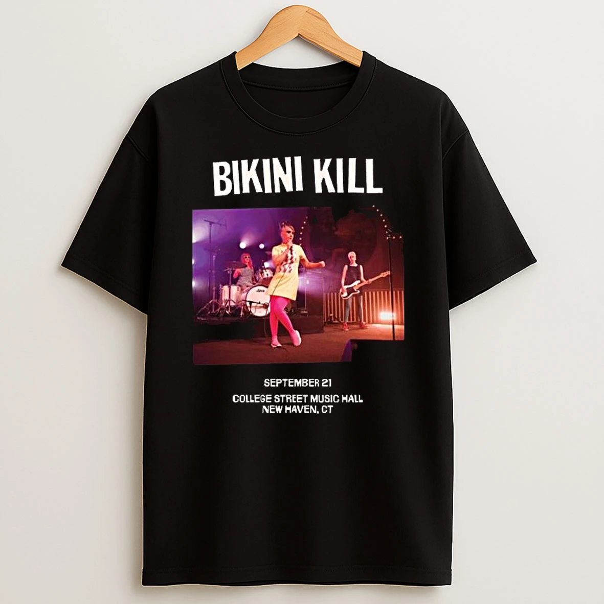 Bikini Kill College Street Music Hall September 21 2026 Concert T Shirt