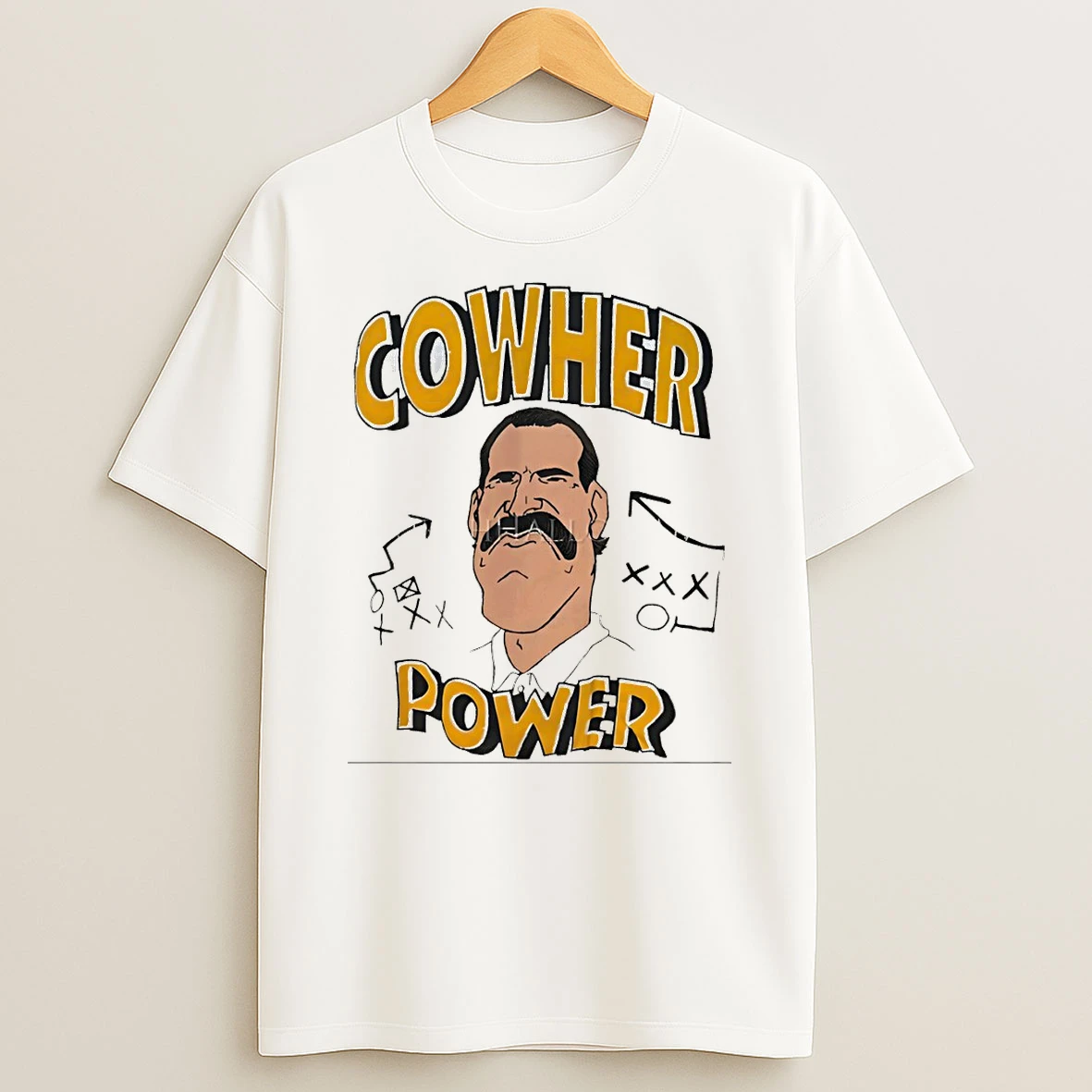 Bill Cowher Coach Pittsburgh Steelers Football Cowher Power T Shirt