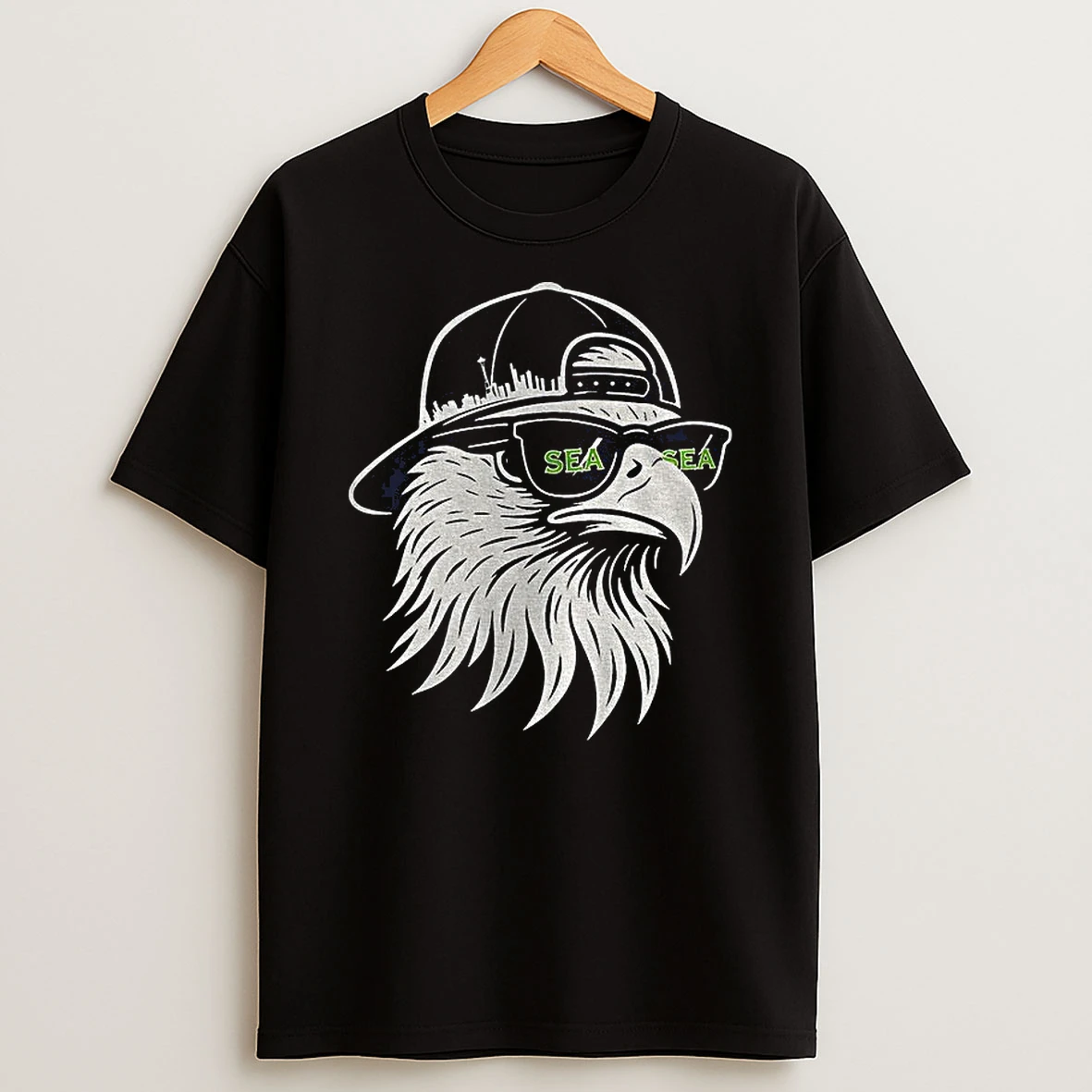 Blitz Seattle Seahawks Football Mascot 2025 Nfc Champions T Shirt