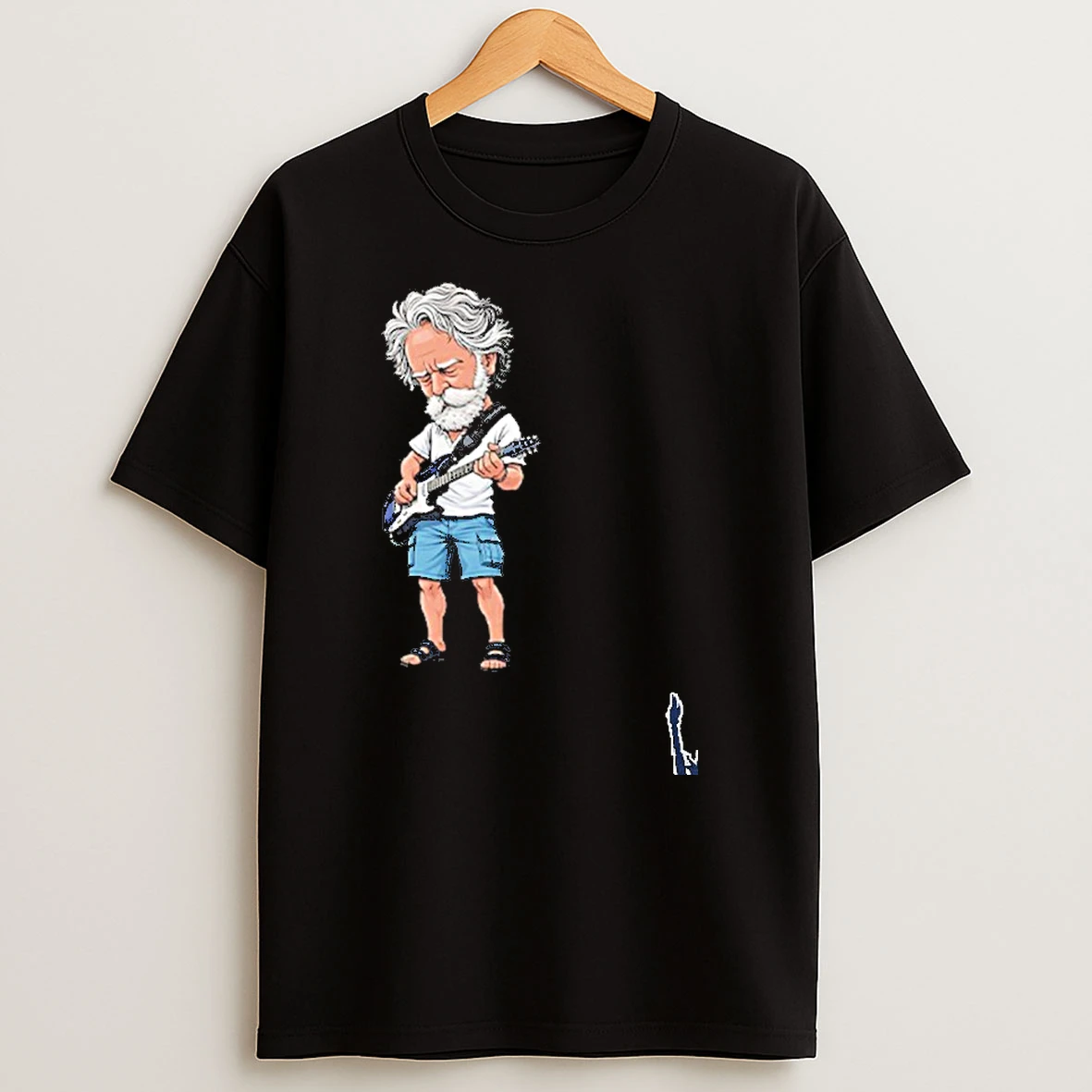 Bob Weir Guitar Illustration T Shirt