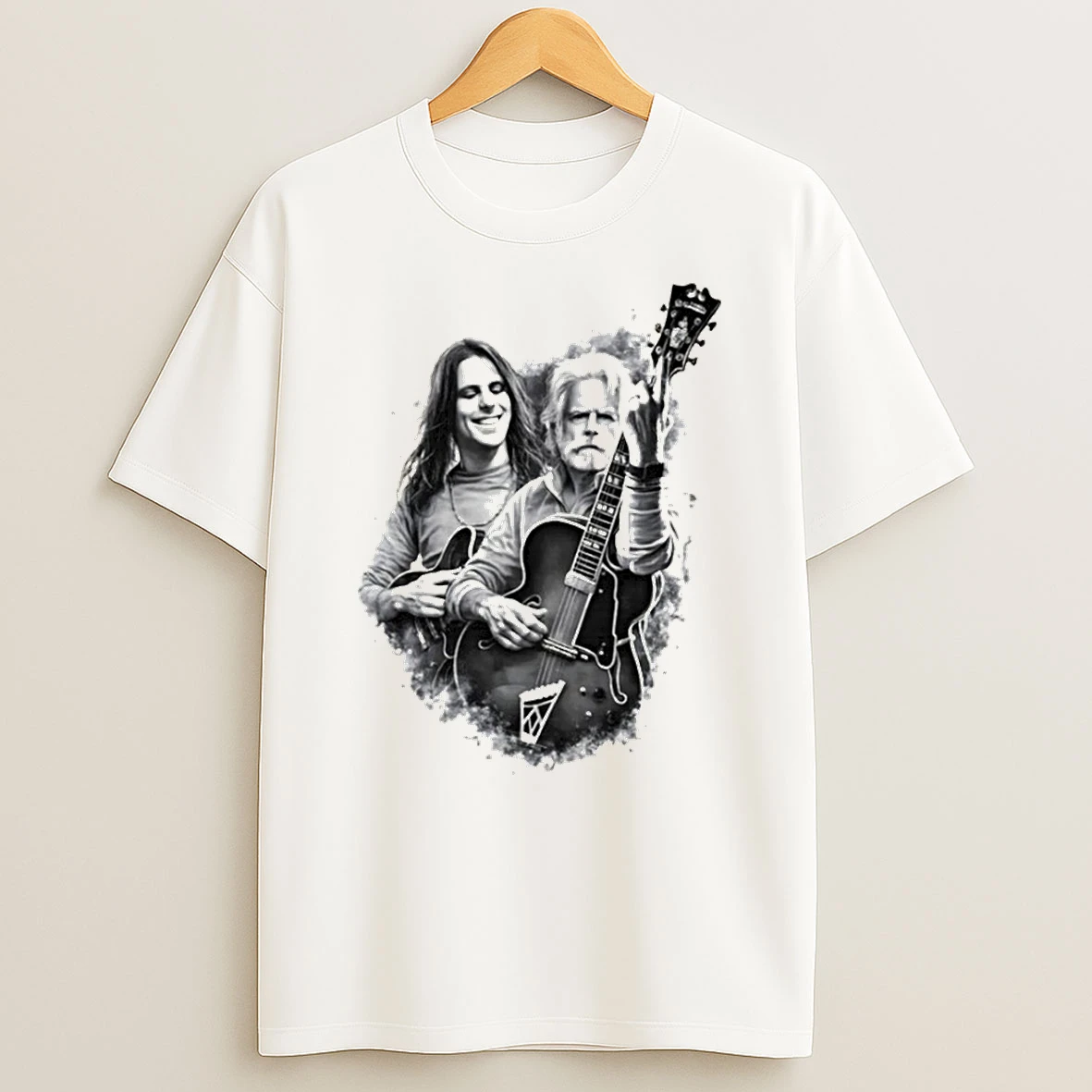 Bob Weir Tribute Grateful Dead Guitar Legend Memorial T Shirt