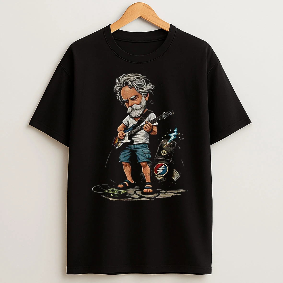 Bob Weir Cartoon Grateful Dead Just Keep Trucking Bob Weir T Shirt