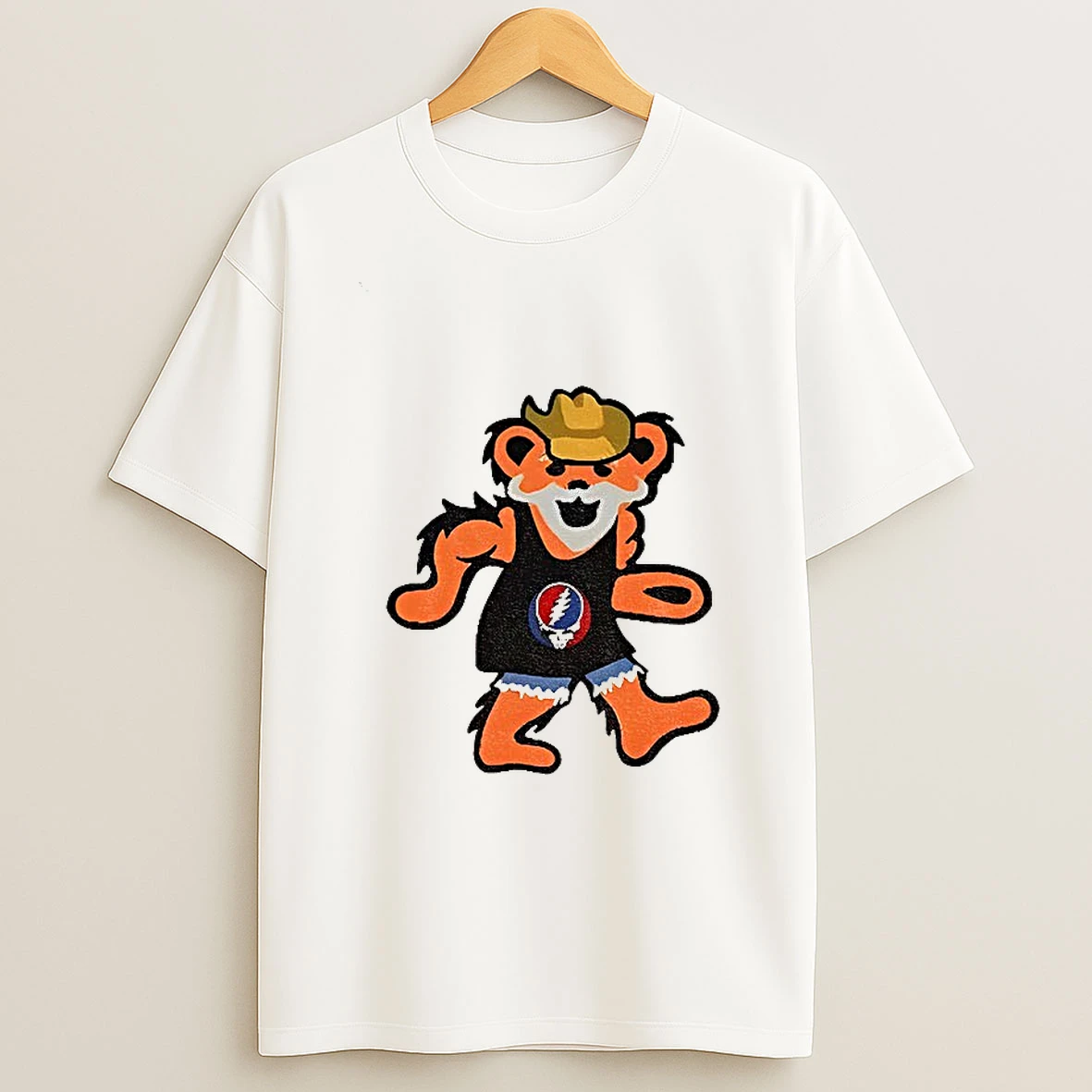 Bobby Dancing Bear Rip Grateful Dead Inspired Bobby Weir T Shirt