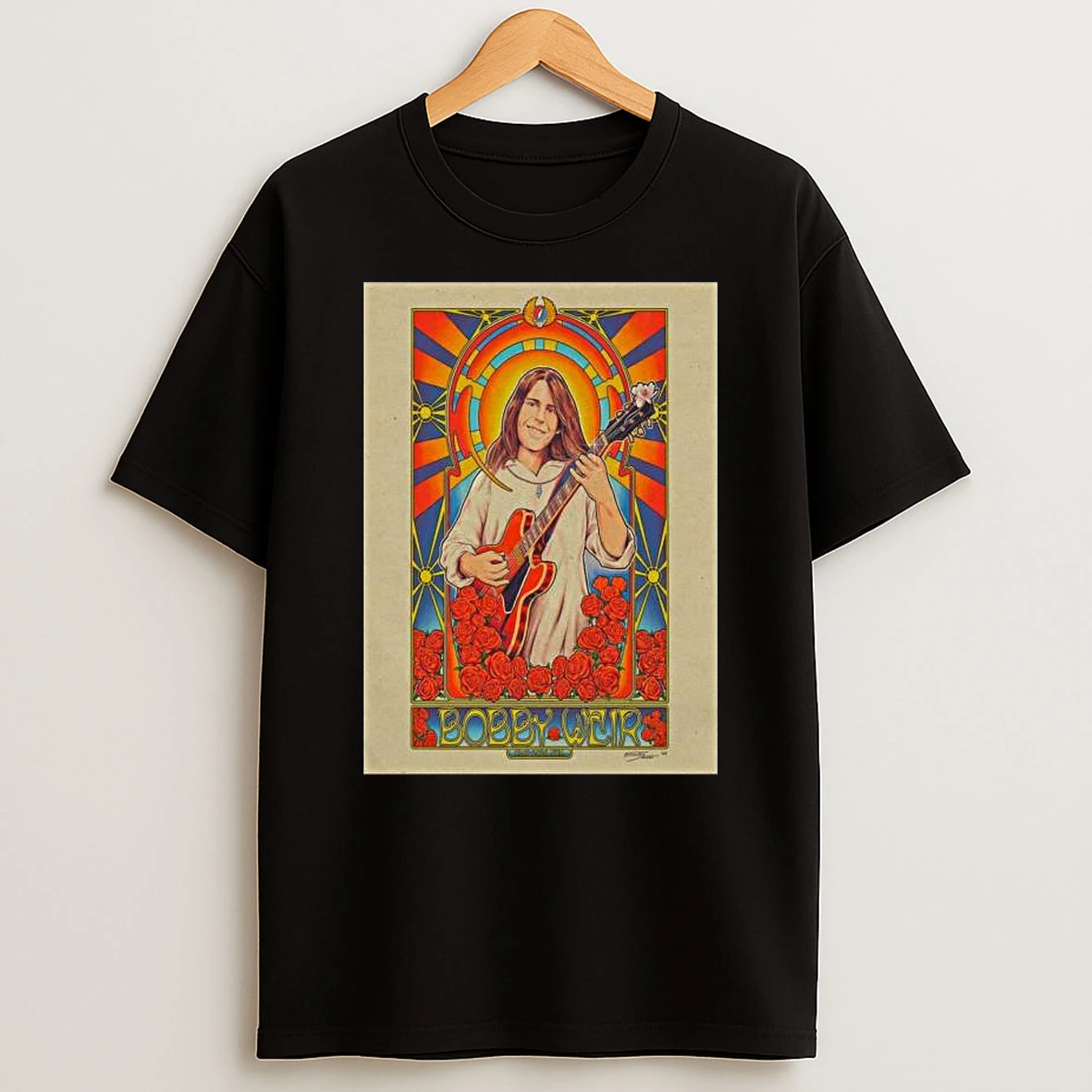 Bobby Weir 1947 2026 Nfa Signed T Shirt