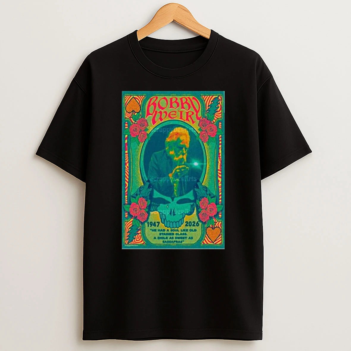 Bobby Weir 1947 2026 T Shirt